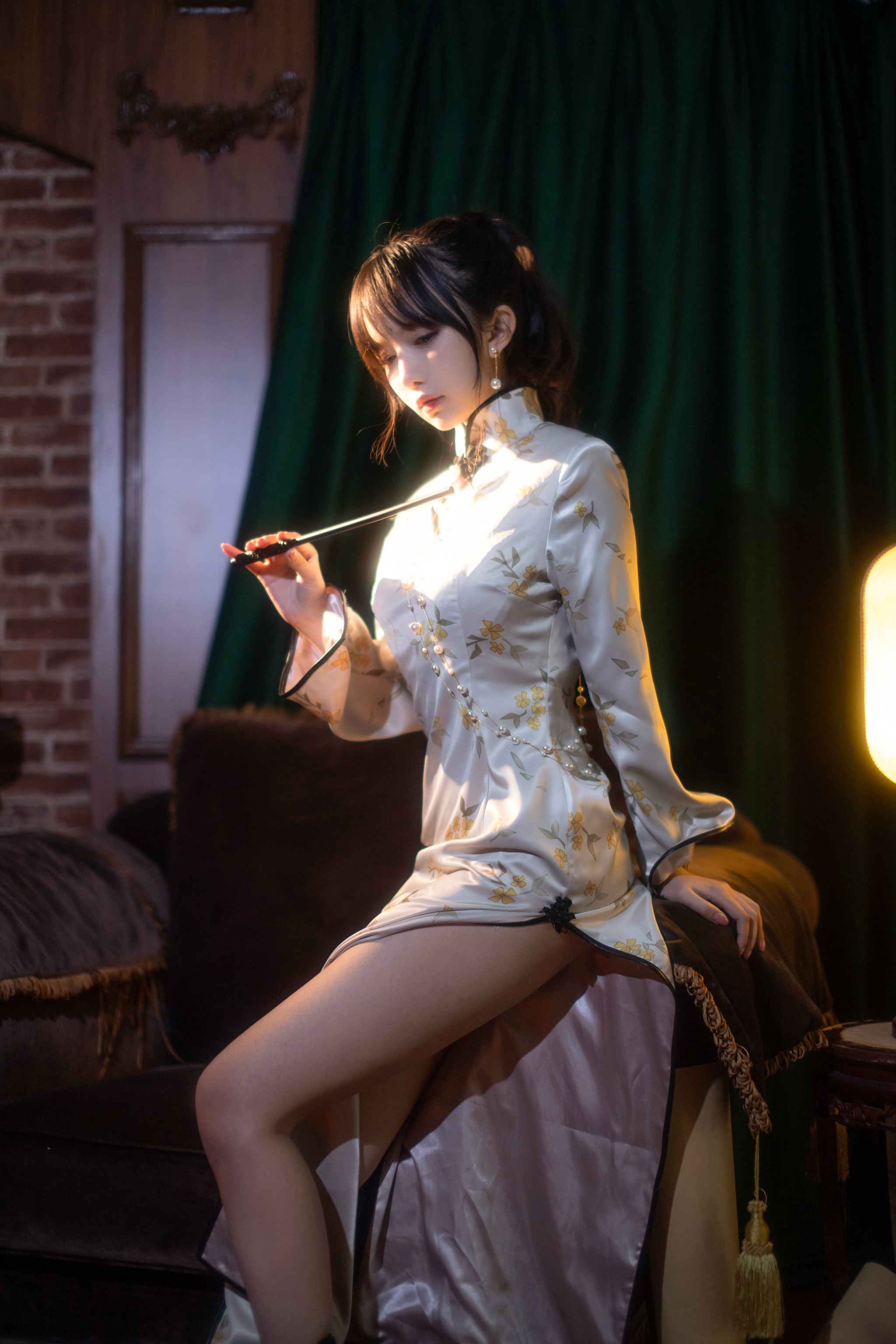 Shika小鹿鹿 - NO.111 中秋旗袍 [12P]-XikXak